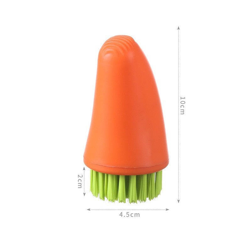 Carrot Shape Cleaning Brush